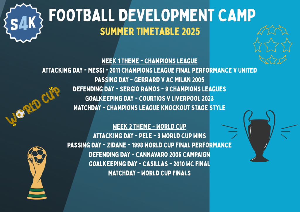 Football Camp St Duns Summer 2025